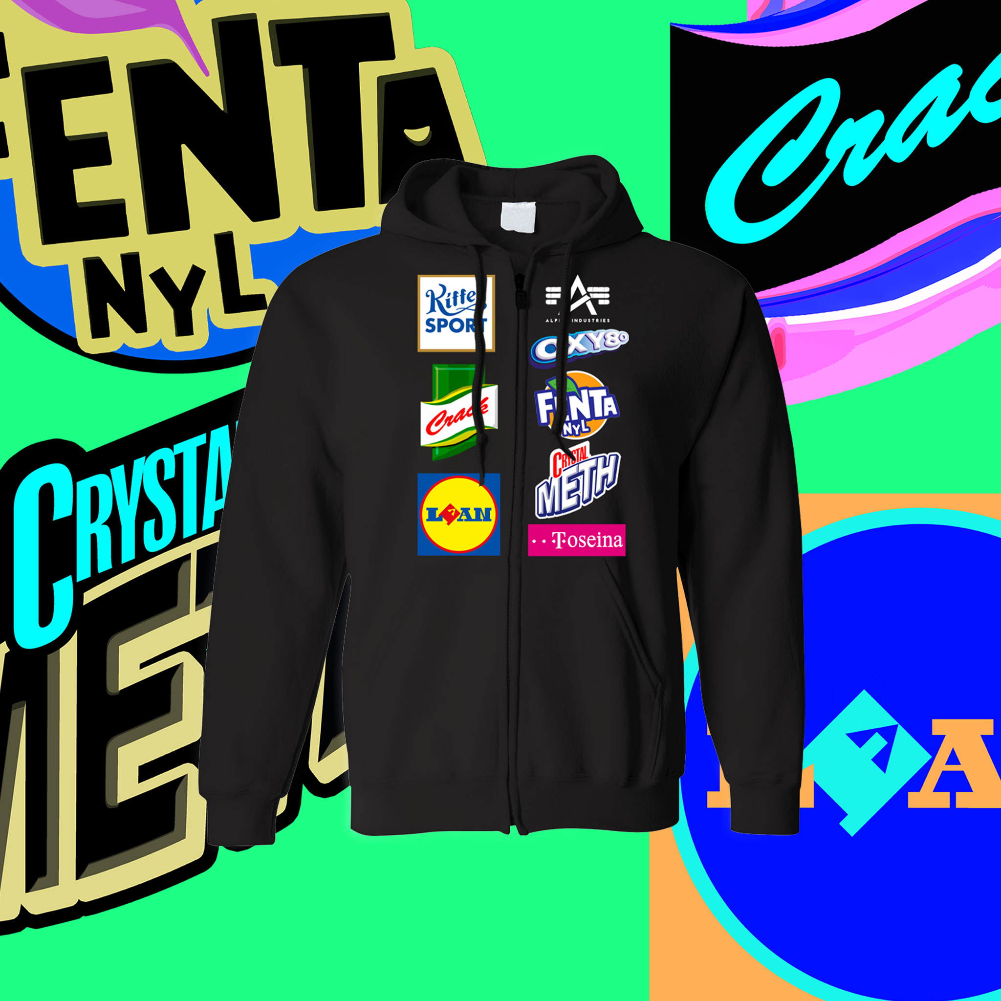 Bild von HEAVY USER - ZIPPER [schwarz]